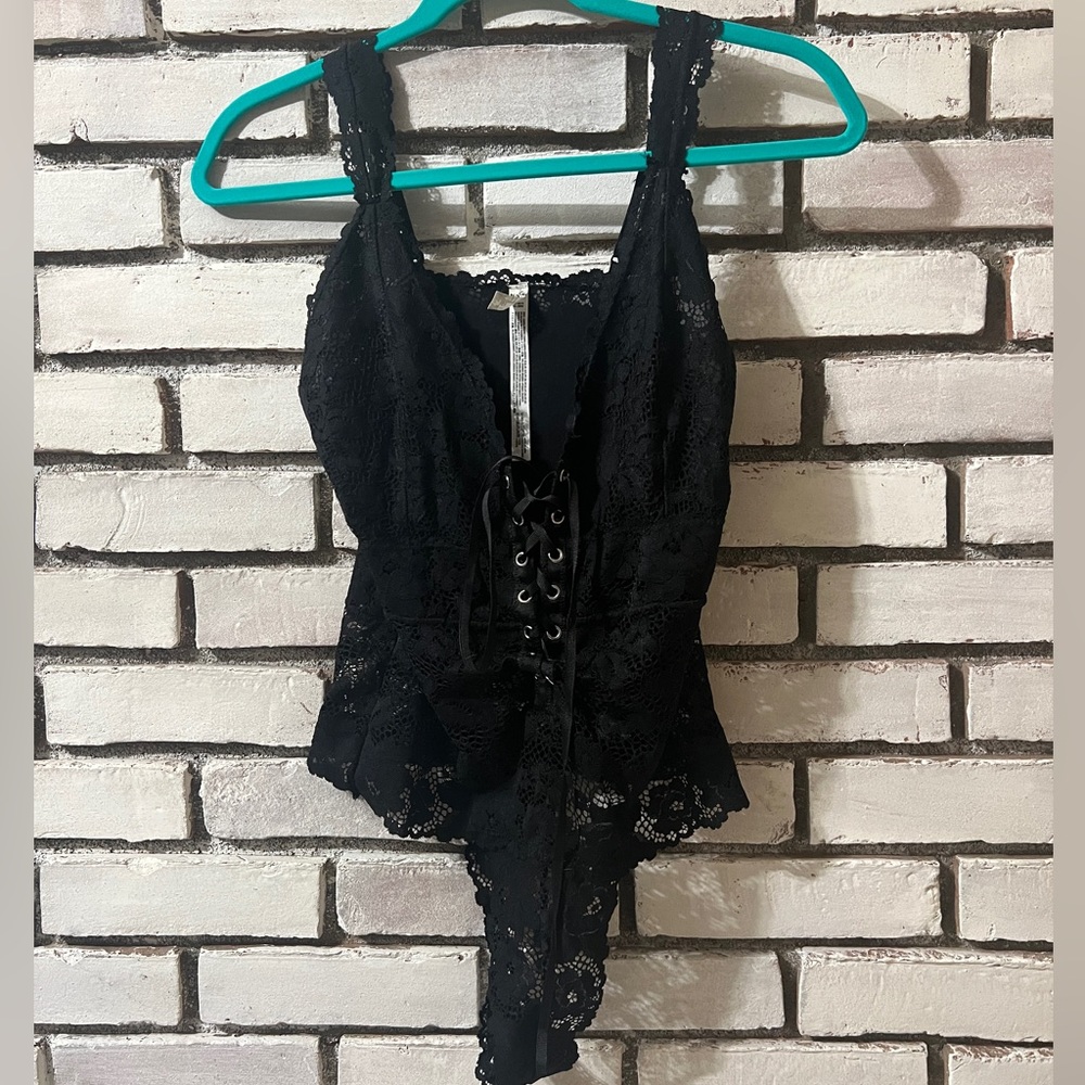 Free People Lace Bodysuit